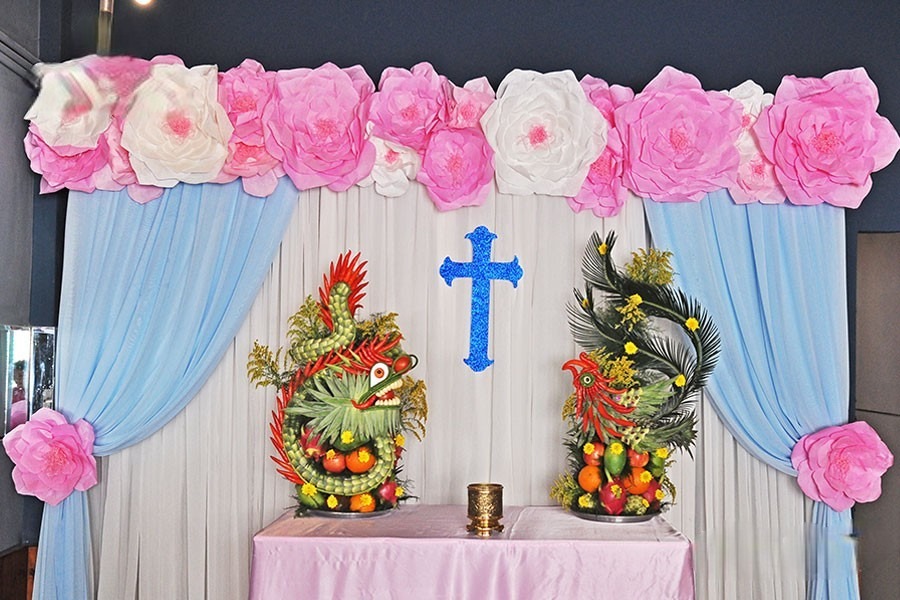 Chuẩn bị bàn thờ gia tiên ngày cưới cần có những đồ vật gì?