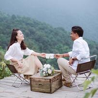 Album cưới đẹp như thiên đường của MC Lê Thùy Linh tại Tam Đảo