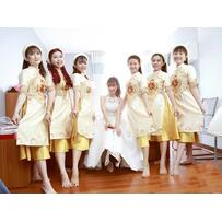 Áo dài cách tân - Tạo dấu ấn độc đáo cho đội bưng quả Áo dài cách tân - Tạo dấu ấn độc đáo cho đội bưng quả