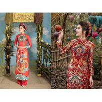 Áo dài cưới long phụng: Nét đẹp văn hóa chưa bao giờ “thất sủng” Áo dài cưới long phụng: Nét đẹp văn hóa chưa bao giờ “thất sủng”