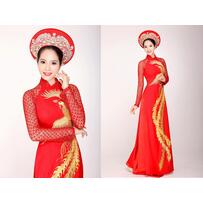 “Gục đổ” trước 12 mẫu áo dài cưới màu đỏ ấn tượng “Gục đổ” trước 12 mẫu áo dài cưới màu đỏ ấn tượng