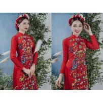 Áo dài cưới thêu tay: Xu hướng được yêu thích nhất 2019