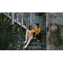 Cặp 9X rủ nhau chụp hình cưới ở Viện sinh học Đà Lạt