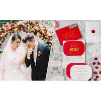 Đám cưới mang sắc đỏ rực rỡ của cô dâu Trung Quốc, chú rể Mỹ