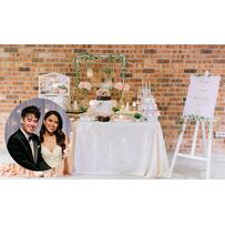 Đám cưới rustic tông hồng, vàng đồng của cặp Malaysia Đám cưới rustic tông hồng, vàng đồng của cặp Malaysia