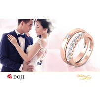 Nhẫn cưới DOJI, giảm giá sâu, trúng thưởng lớn Nhẫn cưới DOJI, giảm giá sâu, trúng thưởng lớn