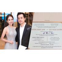 Dương Khắc Linh tiết lộ thiệp cưới với bạn gái kém 13 tuổi Dương Khắc Linh tiết lộ thiệp cưới với bạn gái kém 13 tuổi