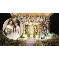 Không gian tiệc cưới hàng nghìn đóa hoa tươi của Thu Thủy - Kin Nguyễn Không gian tiệc cưới hàng nghìn đóa hoa tươi của Thu Thủy - Kin Nguyễn