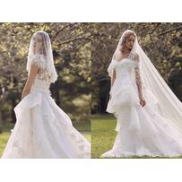 Hóa “thần tiên tỷ tỷ” với váy cưới từ BST Marchesa Bridal Fall 2019