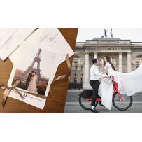 Thiệp cưới của đạo diễn 'Cua lại vợ bầu' và cô dâu 9X Thiệp cưới của đạo diễn 'Cua lại vợ bầu' và cô dâu 9X