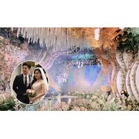 Tiệc cưới tựa cánh rừng hoa của rich kid Trinh Hoàng Tiệc cưới tựa cánh rừng hoa của rich kid Trinh Hoàng