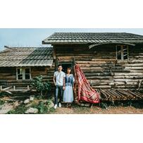 Uyên ương hóa thân thành dân du mục trong ảnh cưới