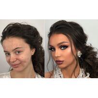 11 màn 'lột xác' của cô dâu sau khi trang điểm