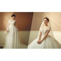 Quỳnh Kool diện váy cưới lấy ý tưởng từ giọt sương trên cánh hoa xuân