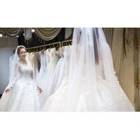 2 trong 5 váy cưới của Vũ Ngọc Ánh lộ diện trước giờ G