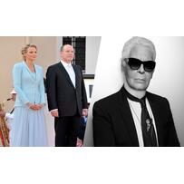 Cô dâu hoàng gia mặc lễ phục phá cách của Karl Lagerfeld