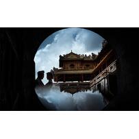 Ảnh cưới ở Đại Nội Huế của cặp yêu nhau nhờ 'bà mối' Zalo