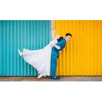 Ảnh cưới vui nhộn của cặp 9X ở khu Hòa Bình, Đà Lạt