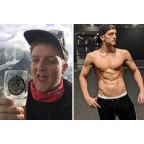 Bí quyết ăn uống giảm 30 kg của chàng bartender điển trai từng nặng 1 tạ