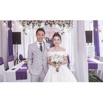 Cô dâu của Hùng Dũng chọn váy cưới 45 triệu đồng