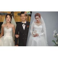 Dàn sao Running Man bản Việt gợi ý váy cưới Dàn sao Running Man bản Việt gợi ý váy cưới