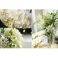 Hoa cưới tháng 4: Loa kèn trắng kiêu sa