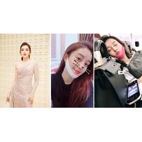 Huyền My lên máy bay vẫn mang theo bảo bối thần kỳ này để có gương mặt chuẩn V-line