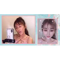 Lật tẩy nhan sắc thật của các hotgirl livestream, da nhăn nheo, chảy xệ như bà lão