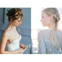 Kiểu tóc đơn giản mà vẫn cuốn hút cho nàng phụ dâu