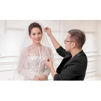 Sara Lưu 'hóa' công chúa với váy cưới Chung Thanh Phong