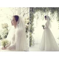 Xu hướng tóc cô dâu “làm mưa làm gió” trong năm 2018