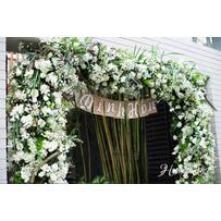 Trang trí lễ đính hôn mộc mạc tự nhiên