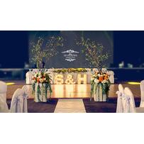 Trang trí tiệc cưới theo phong cách đồng quê