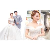 Váy cưới của Anh Thư 'Về nhà đi con' có giá 45 triệu đồng