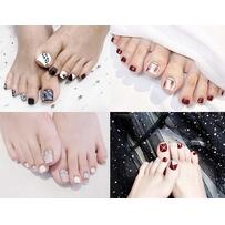 50 mẫu nail chân đẹp đơn giản dẫn đầu xu hướng hiện nay