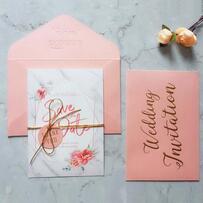 Thiệp cưới hồng hạc xinh xắn ngọt ngào Thiệp cưới hồng hạc xinh xắn ngọt ngào