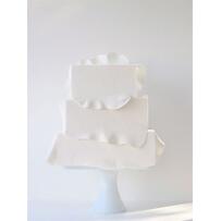 8 ý tưởng bánh cưới hình vuông cho cặp đôi hiện đại