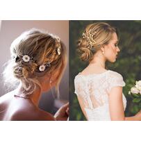 Những kiểu tóc cưới đơn giản và hợp thời 2021