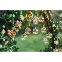 Cách trang trí tiệc cưới ngoài trời với thủy tinh Cách trang trí tiệc cưới ngoài trời với thủy tinh