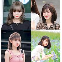 Tóc ngang vai mặt tròn mái thưa, không mái đẹp dẫn đầu xu hướng