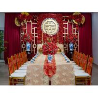 Trang trí lễ ăn hỏi tại nhà gái vừa đẹp vừa chuẩn nghi thức Trang trí lễ ăn hỏi tại nhà gái vừa đẹp vừa chuẩn nghi thức