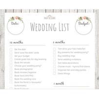 Các bước chuẩn bị đám cưới