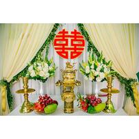 Có nên tự trang trí bàn thờ gia tiên ngày cưới không?