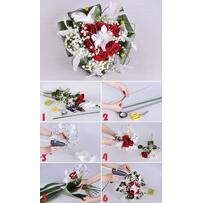 Diy – hoa hồng giấy cuốn siêu xinh siêu dễ